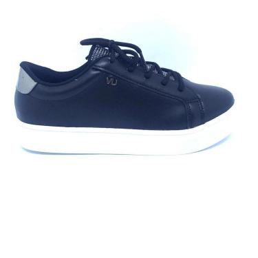 Imagem de Tênis Casual Via Uno Preto/Grafite - 40631-Feminino