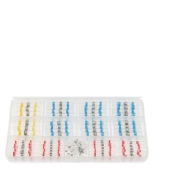 Imagem de Kit de conectores de fio de vedação de solda de 150 peças, conectores de extremidade termoencolhíveis à prova d'água e fio elétrico isolado