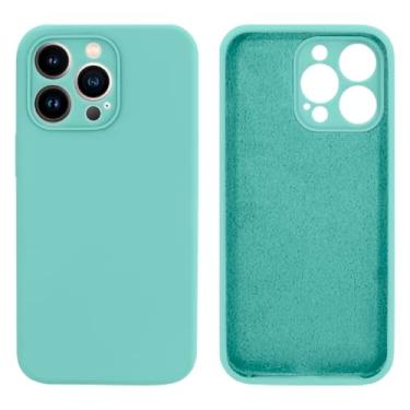 Imagem de Capinha Compativel com iPhone 13 Pro Max Com Proteção de Câmera em Silicone com Interior Aveludado
