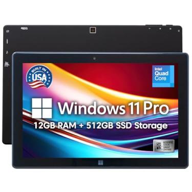 Imagem de Fusion5 Tablet PC profissional Windows 11 integrado nos EUA 11 FWIN232 PRO N5, 12 GB de RAM, SSD de 256 GB, Intel 13ª geração, tablet Windows Full HD, USB C, HDMI - Garantia total de 2 anos com danos