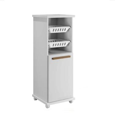 Imagem de Armário De Cozinha Com Fruteira Paraná Arte Móveis Branco