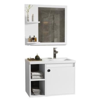 Imagem de Armário varanda banheiro espelho(Branco)