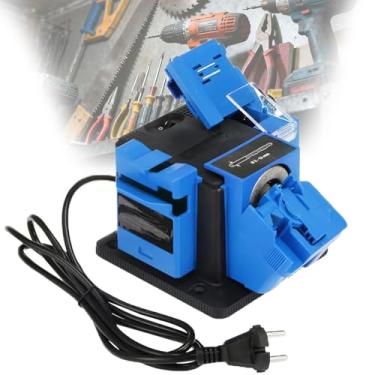 Imagem de Afiador De Brocas EléTrico, MáQuina De Afiar, Brocas RetificáVeis ​​ф 3~13mm Com Rebolo φ: 56mm, âNgulo De Corte AjustáVel De 15 A 50° Para Plainas, FormõEs E Brocas