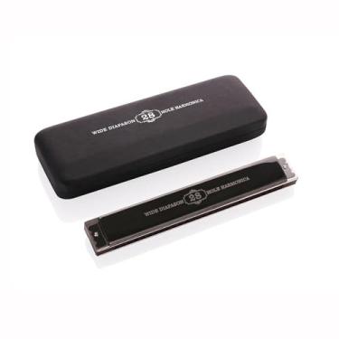 Imagem de Gaita Profissional 28 Furos Tremolo Harmonica Instrumento Musical com Estojo para Adultos (Tipo 2)