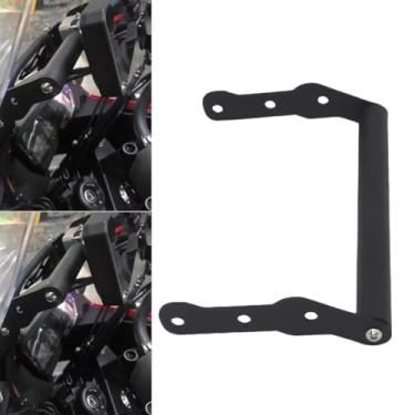 Imagem de GOVDSKI Suporte de suporte de navegação GPS para motocicleta, suporte de suporte de navegação frontal, extensor, acessórios para Ho-nda CB500X 2015 2016 2017 2018 2019 2020 2021 2022