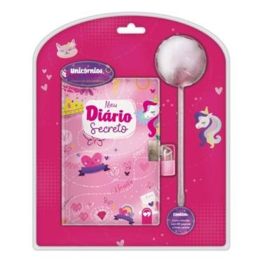 Imagem de Livro Diário Pompom Unicórnios