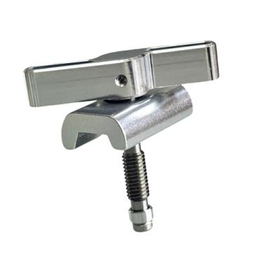 Imagem de Aymzbd Conector de Dobradiça para Bicicleta Dobrável – Montagem Fácil – Compacto – Fecho de Liberação Rápida – Encaixe Seguro – Peça de Reposição para Bicicl, Prata