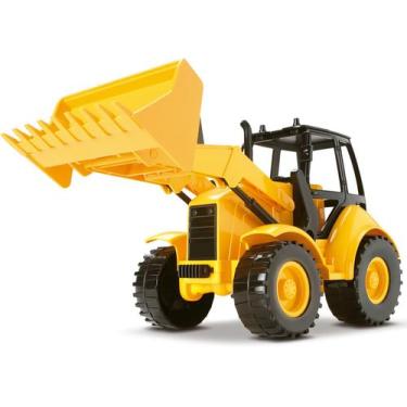Imagem de Trator Miniatura Carregadeira Hl 600 Brinquedo Meninos - Silmar