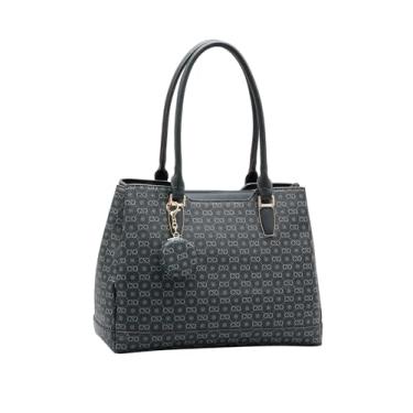 Imagem de Bolsa Luxo Casual Monograma Elegance Chenson - Preto 3485405