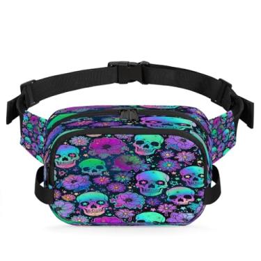 Imagem de Pochete de decoração étnica mandala para mulheres e homens com alça ajustável, bolsa transversal, bolsa de peito, bolsas de bumbum, Cor 8