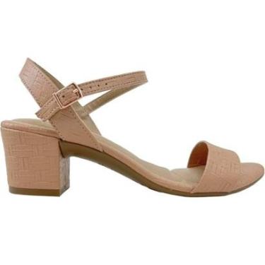 Imagem de Sandália Feminina Clássica Casual Dia a Dia Passeio Trabalho Salto Médio Conforto Beira Rio 8246.117-Feminino