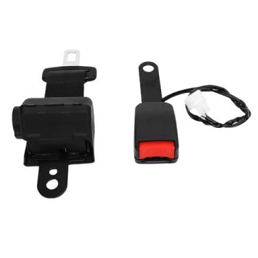 Imagem de Hyuduo Curma de Segurança Retrátil Universal 43,3 Polegadas 2 Pontos de Cinto de Segurança Com Material ABS para Veículos de Construção de Empilhadeiras 1-10T