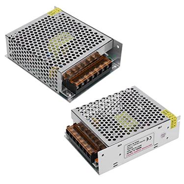Imagem de Eujgoov Adaptador de Driver de Fonte de Alimentação de Interruptor 24V, Liga de Alumínio para Impressora 3D de Tira LED, Automação Industrial, Proteção contra Sobrecarga de Alta Eficiência (S-100-24