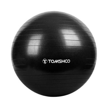 Imagem de Bola De Yoga Reforçada 45cm 55cm 65cm 75cm Com Bomba De Pé Para Estabi