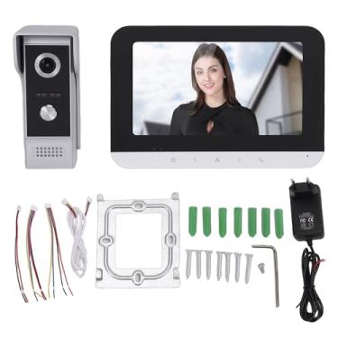 Imagem de OPPWONG Intercomunicação Com Campainha de Vídeo, Câmera 1080P 120 Graus Com Tela LCD de 7 Polegadas IP65 Tuya APP Controle Remoto Câmera Campainha Sem Fio Com Intercomunicadores (plugue da ue)