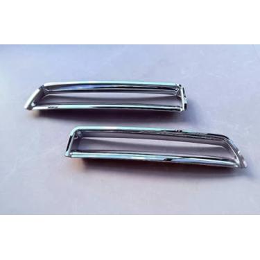 Imagem de Momoap 2 peças ABS cromado carro luz de neblina traseira moldura guarnição compatível com Nissan Armada 2025