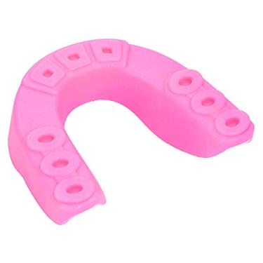 Imagem de ZJchao Protetor de Dentes Adultos de EVA Durável Acessório Esportivo de Alto Impacto para Boxe Taekwondo Futebol Bjj Beisebol Muay Thai Branco Rosa Transparente (rosa e branco)