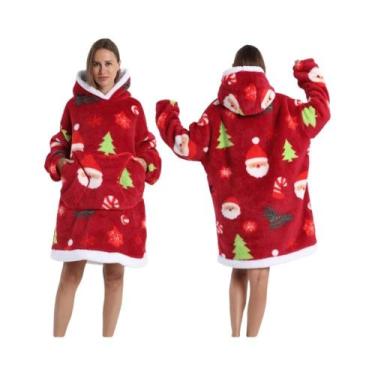 Imagem de Moletom Com Capuz Grande E Quente Para Adultos, Mulheres E Homens, Fan