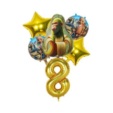 Imagem de Balões De Alumínio Para Festa De Aniversário Infantil Com Tema Italian