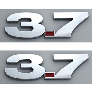 Imagem de Adesivo decalque com emblema de bota lateral Fender de 3,7 peças para MustangEmbRoom EmbRoom