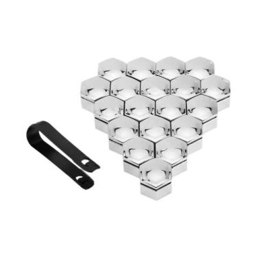 Imagem de Capas De Proteção Para Porcas De Roda De Carro Anti-Ferrugem De 22mm, 