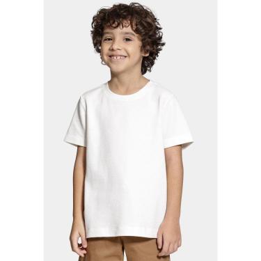 Imagem de Camiseta Aramis Malha Texturizada Manga Curta Off White-Masculino