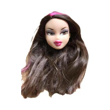 Imagem de Cabeças De Bonecas Bratz Versão Rara 2001, Pele Branca E Morena, Cabel