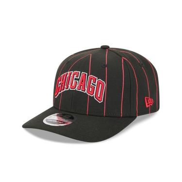Imagem de BONE NEW ERA 9SEVENTY STRTCH SNAP CHICAGO BULLS NBA PRETO-Masculino