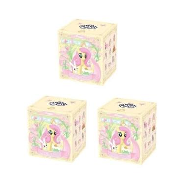 Imagem de Caixa Surpresa Da Série Fluttershy, Modelos De Figuras My Little Pony,