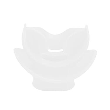Imagem de Lljsszr Bocal de Snorkel de Silicone Macio E Confortável, Peça de Reposição para Reguladores de Mergulho, Branco
