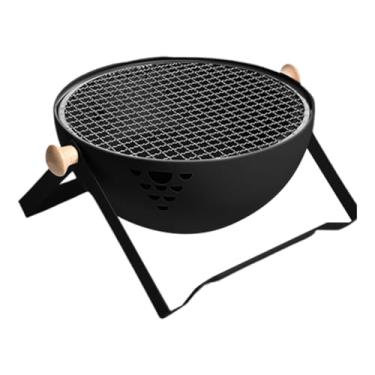 Imagem de Churrasqueira a Carvão Portátil, Churrasqueira a Carvão | Fogão ao ar livre dobrável,Fogão de churrasco dobrável, forno de churrasco de acampamento, fogão a carvão para casa, cozinhar