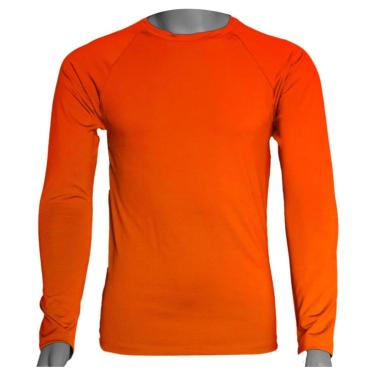 Imagem de Camisa Térmica Manga Longa em Poliéster C/ Elastano Compressão Slim-Unissex