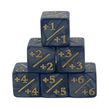 Imagem de Contadores De Dados De 16mm Com 6 Lados, 10 Peças, Brinquedo Infantil,