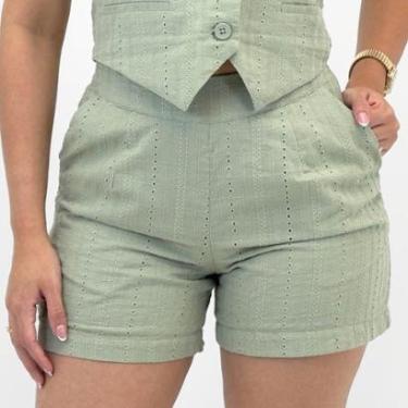 Imagem de Shorts Malwee Tecido em Laise Feminino-Feminino