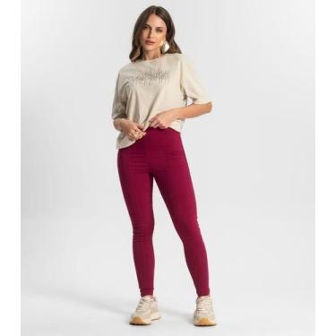 Imagem de Legging Feminina Em Bengaline Endless Rosa, P, Rosa