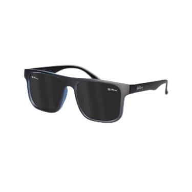 Imagem de Óculos de Sol Unisex Explorer X2, Preto, BRK, Armação em Policarbonato, Lentes Polarizadas UV400 com Proteção Solar Completa
