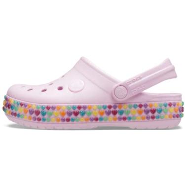 Imagem de Sandália Crocband Gem Band, Crocs, Criança Unissex, Ballerina Pink, 26