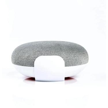 Imagem de Suporte De Parede Branco Google Home Mini + Parafusos Bucha
