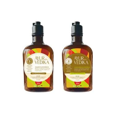 Imagem de Kit Shampoo e Condicionador Ayurvédika para Cabelos Oleosos 240 ml