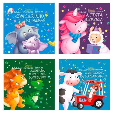 Imagem de Livro - Coleção Minhas Primeiras Histórias - Kit com 4 Livrinhos