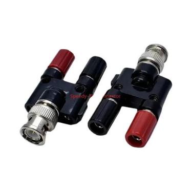 Imagem de Adaptador RF De Alta Qualidade Com Conector Duplo Banana Macho/Fêmea D