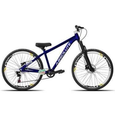 Imagem de Bicicleta Aro 26 Absolute Nero 5 Single Freio a Disco, Azul 2