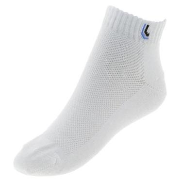 Imagem de Kit com 3 pares de meias sortidas lupo - 03225, Branco, 41/44