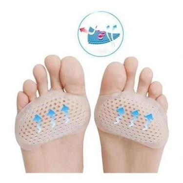 Imagem de Tiptoe Protector Protetor Para Os Pés Cor Bege Silicone
