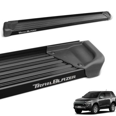 Imagem de Estribo Lateral Trailblazer 2013 a 2025 Alumínio Preto A3