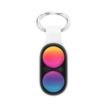 Imagem de Brinquedo Colorido De Fidget Spinner Magnético Elástico Para Adultos E