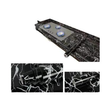 Imagem de Adesivo De Mármore À Prova d'Água E Óleo, Papel De Parede PVC Para Ren