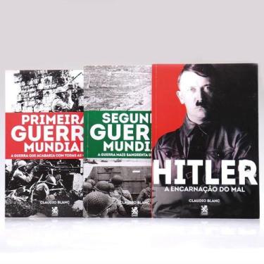 Imagem de Kit 3 Livros  Hitler + Primeira e Segunda Guerra Mundial  Claudio Blan