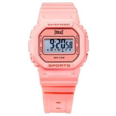 Imagem de Relógio Pulso Masculino Feminino Everlast Digital Esporte-Masculino