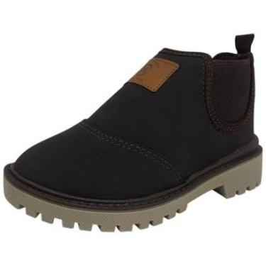 Imagem de Botina Molekinho Infantil Tratorada Moderna Conforto Masculino-Masculino